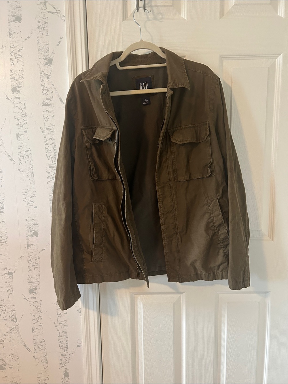 GAP Men's Olive Utility Field Jacket